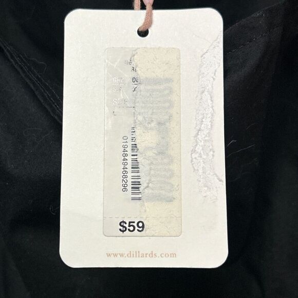 GB Black Sundress with Ruffle Sleeves - Size Large NWT - Picture 5 of 8